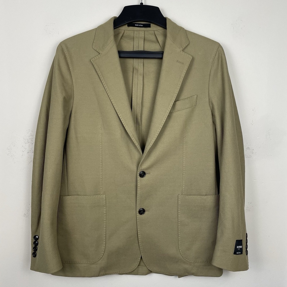 NEW Todd Snyder Italian Knit Sportscoat Mens 38R Pine Cone Made In Italy Blazer